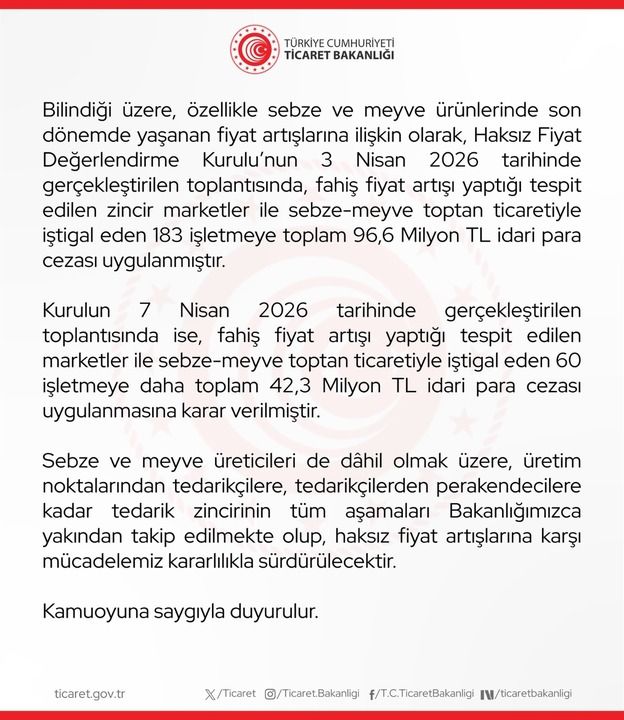 Bakanlık fırsatçılara göz açtırmıyor