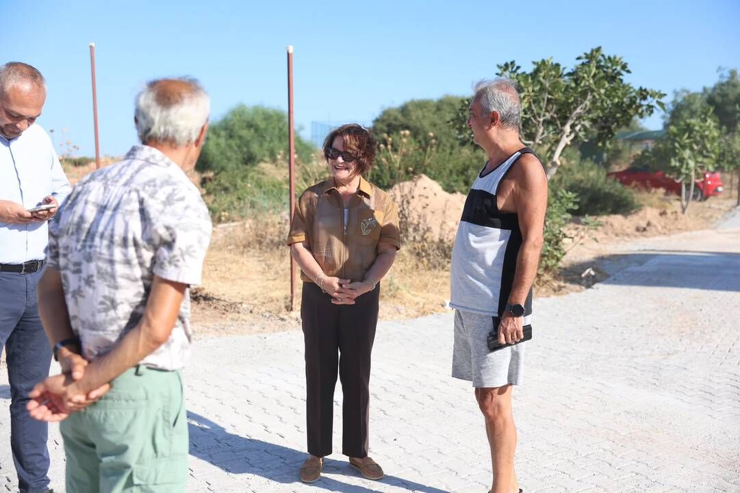 Didim Belediyesi'nin yeni beton mikseri görev başında