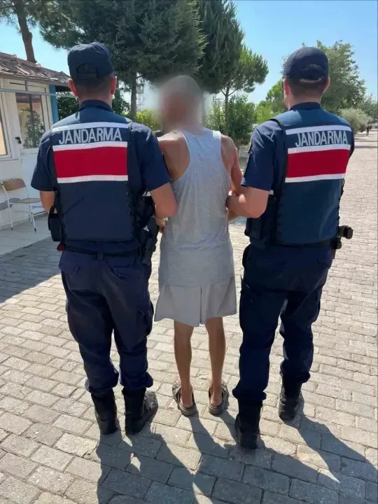 Germencik’te 7 yıl 5 ay hapis cezasıyla aranan hükümlü yakalandı