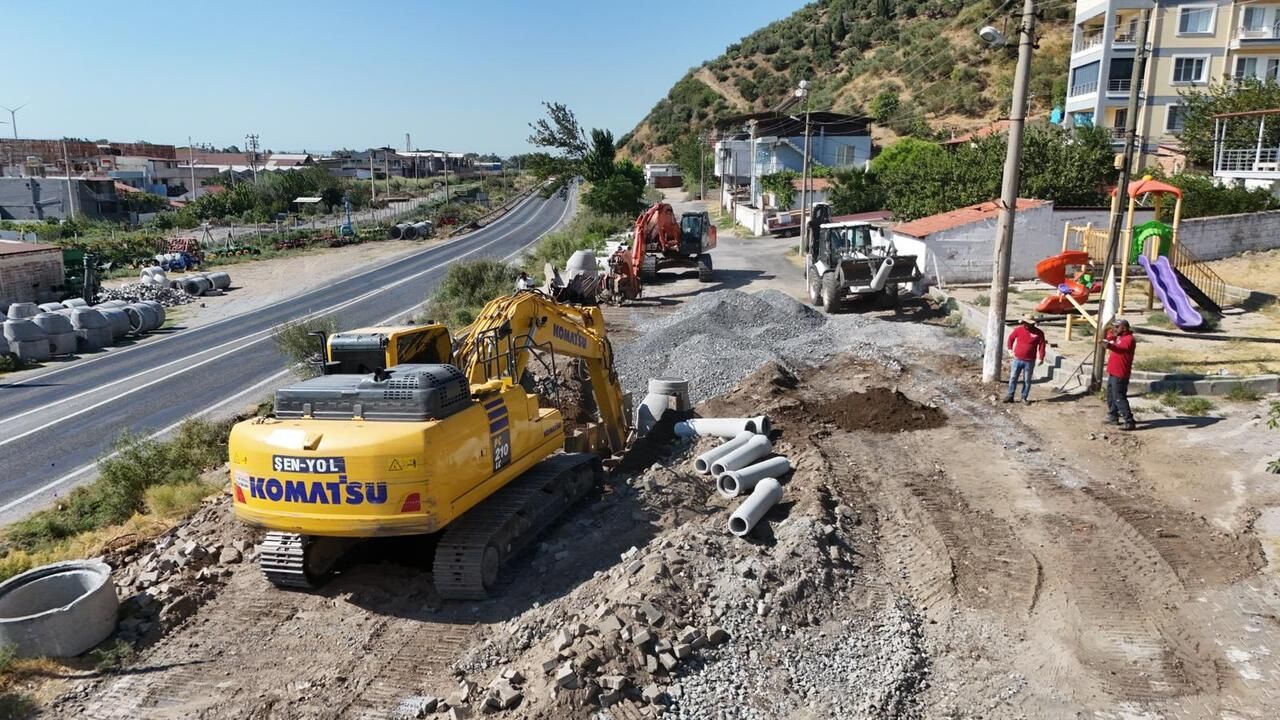 ASKİ Söke’nin Dört Bir Yanında Çalışmalarına Devam Ediyor